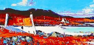 Jean Feeney_Shore Cottages, Isle of Barra_5.25x22