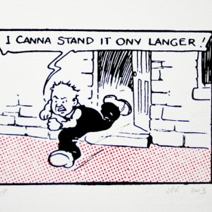John Patrick Reynolds_Comic Art_Oor Wullie says I canna stand it ony langer