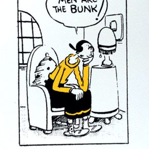 John Patrick Reynolds_Comic Art_Olive Says Men Are the Bunk