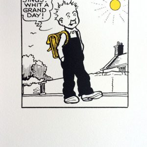 John Patrick Reynolds_Comic Art_Oor Wullie In The Sun