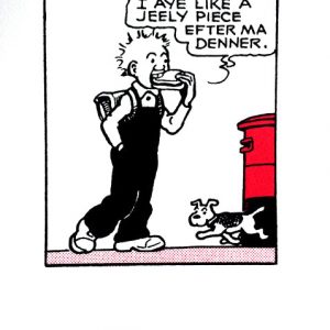 John Patrick Reynolds_Comic Art_Oor Wullie and a Jeely Piece