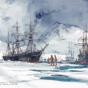 Peter Knox_RSS Discovery, Freed From the Ice_11x13