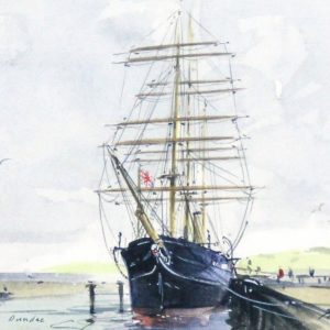 Peter Knox_RSS Discovery, Quayside_6x8