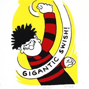 Dennis the Menace and the Gigantic Swish_Framed_9x6_13x15