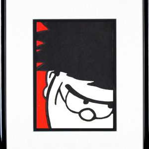 John Patrick Reynolds_Dennis the Menace Grins_15x13_Framed copy