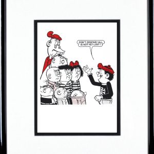 John Patrick Reynolds_Bash Street Kids_15x13_Framed