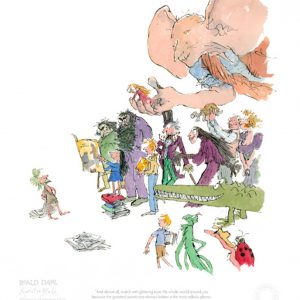 Roald Dahl and Quentin Blake 40th Anniversary
