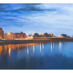 HAL17_image size 235x749mm_Night Light, Beach Crescent_Available as an edition of only 95 copies, each signed by the artist