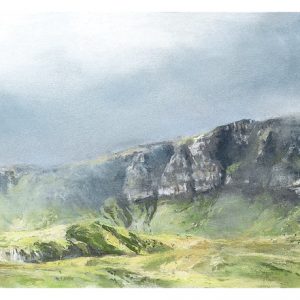 HAL9_image size 178x1016mm_The Ridge and the Storr_Available as an edition of only 95 copies, each signed by the artist