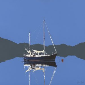 BEL 06_ Reflections, Ballachulish_Available in two sizes and limited to a total of only 195 copies, signed by the artist, signed by the artist_Small 197x203mm_Large 355x350