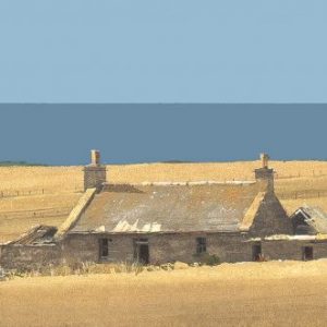BEL 14_ Deserted Croft, Orkney_Available as a delux collectors edition of only 25 copies and a standard edition of only 195 copies, signed by the artist_Standard 120x913mm_Collectors 201x1520mm