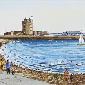 Harry McGregor Original, Broughty Ferry Castle, Watercolour, £295, 6 x 10.5, 15 x 19.5, Unframed Image