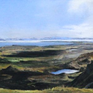 An Island and A View, Skye, £750, 6 x 21, 13 x 28, Unframed