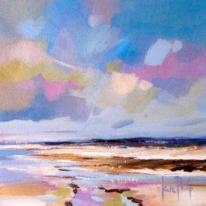 Kate Philp, Sky Over Monifieth, 10 x 10, Unframed, £29