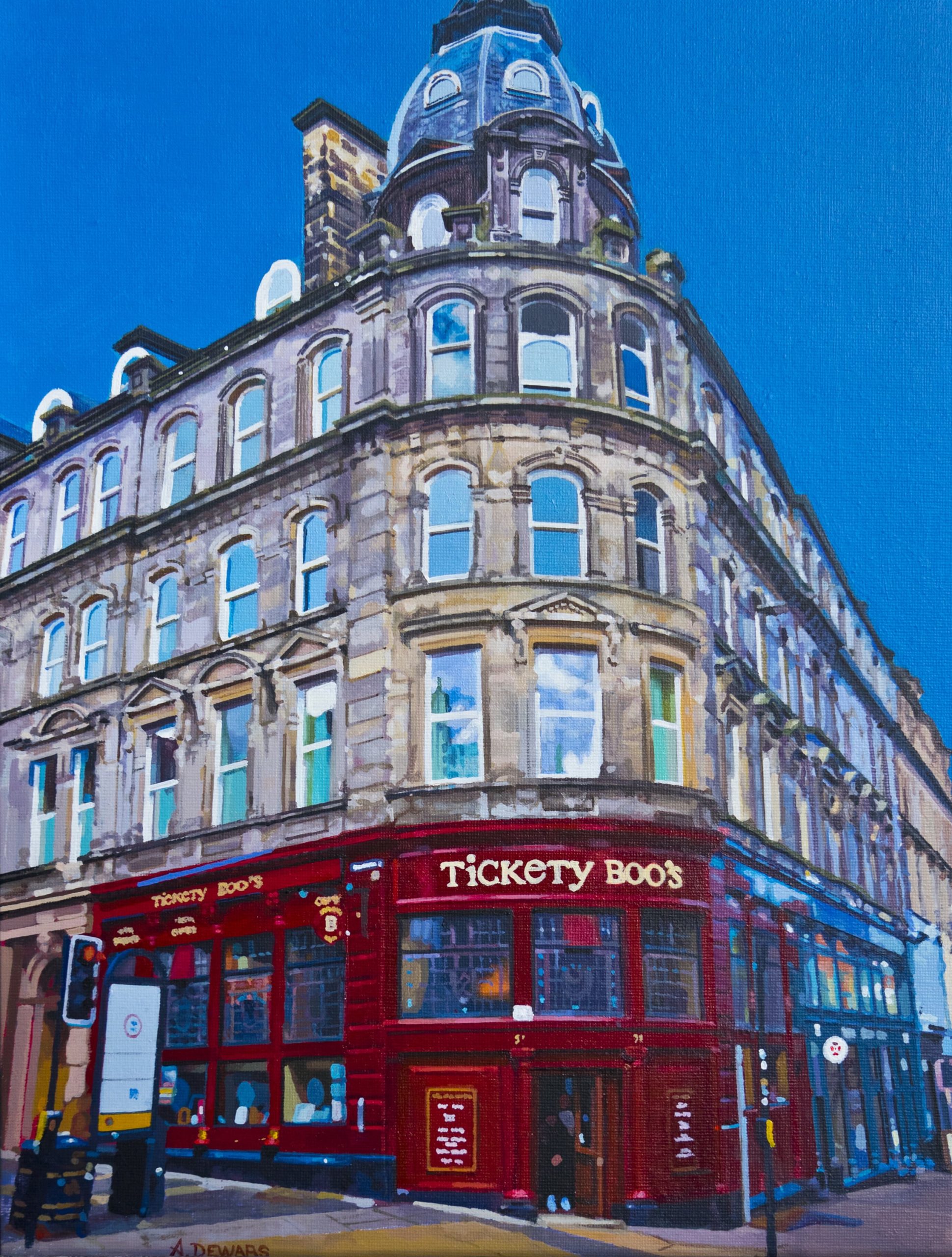 Alex Dewars, Tickety Boos, Acrylic on board, 30x40cm 2025 £750 resize-min Alex Dewars, Tickety Boos, Acrylic on board, 30x40cm 2025 £750 resize-min