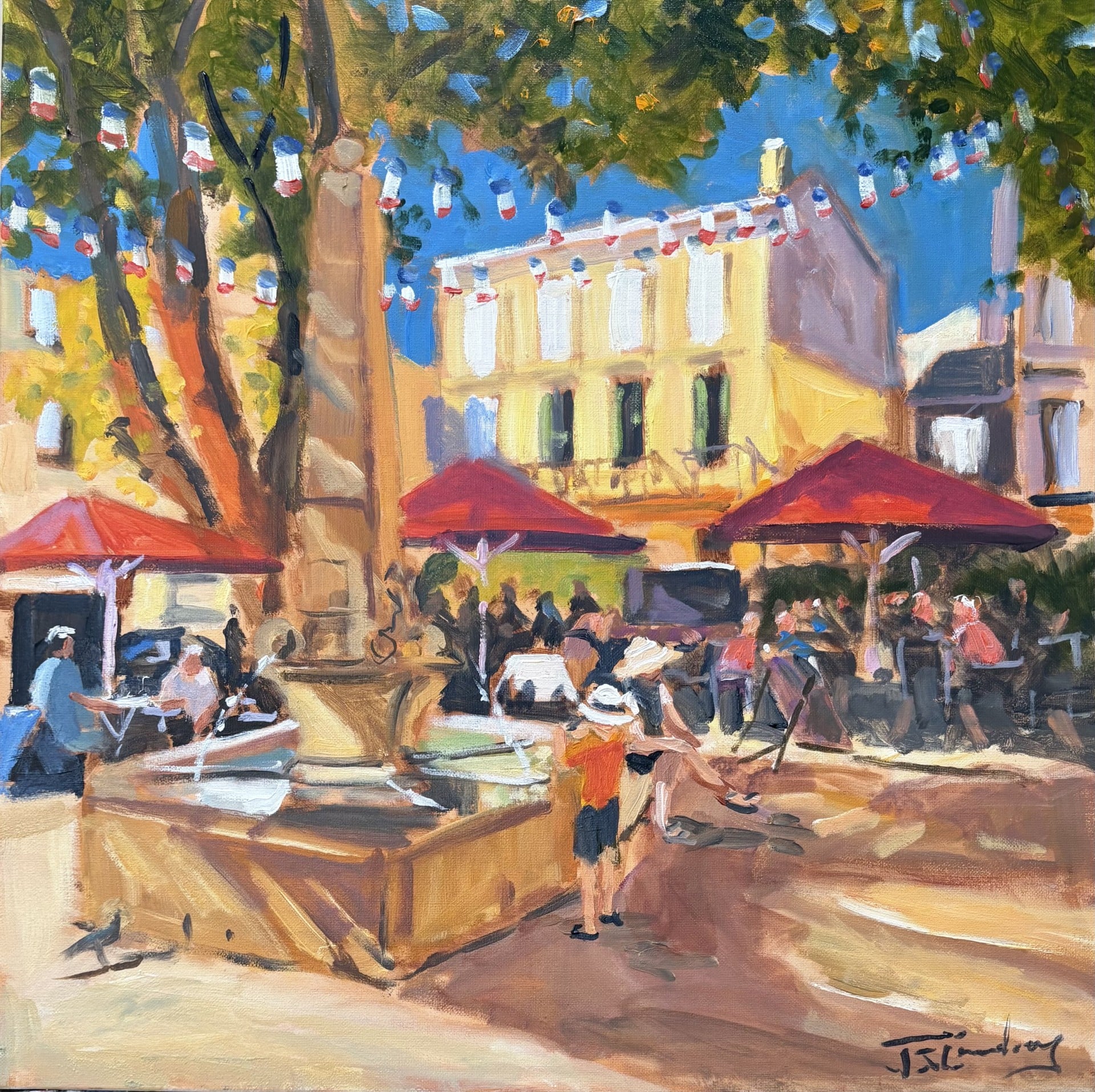 Midday in St Remy de Provence-min