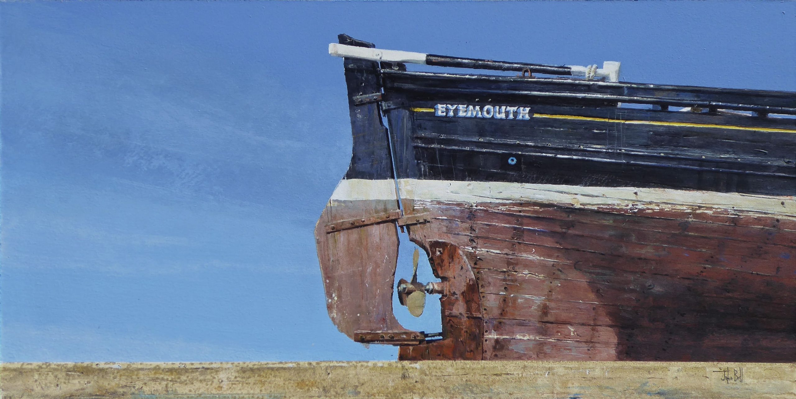 10 The Emoo', Anstruther (size 24 x 12 inches) 10 The Emoo', Anstruther (size 24 x 12 inches)