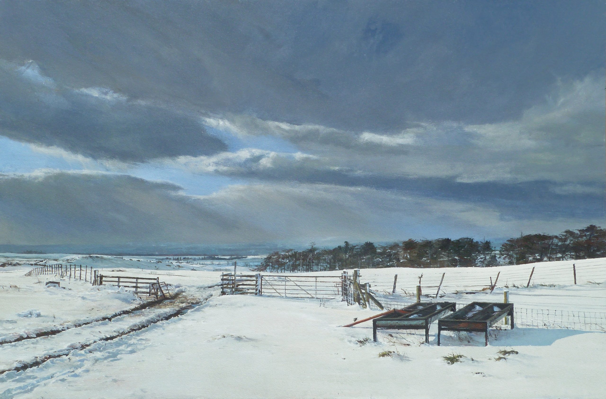 36 Cattle Troughs, Shanry, nr Rait (size 36 x 24 inches)-min