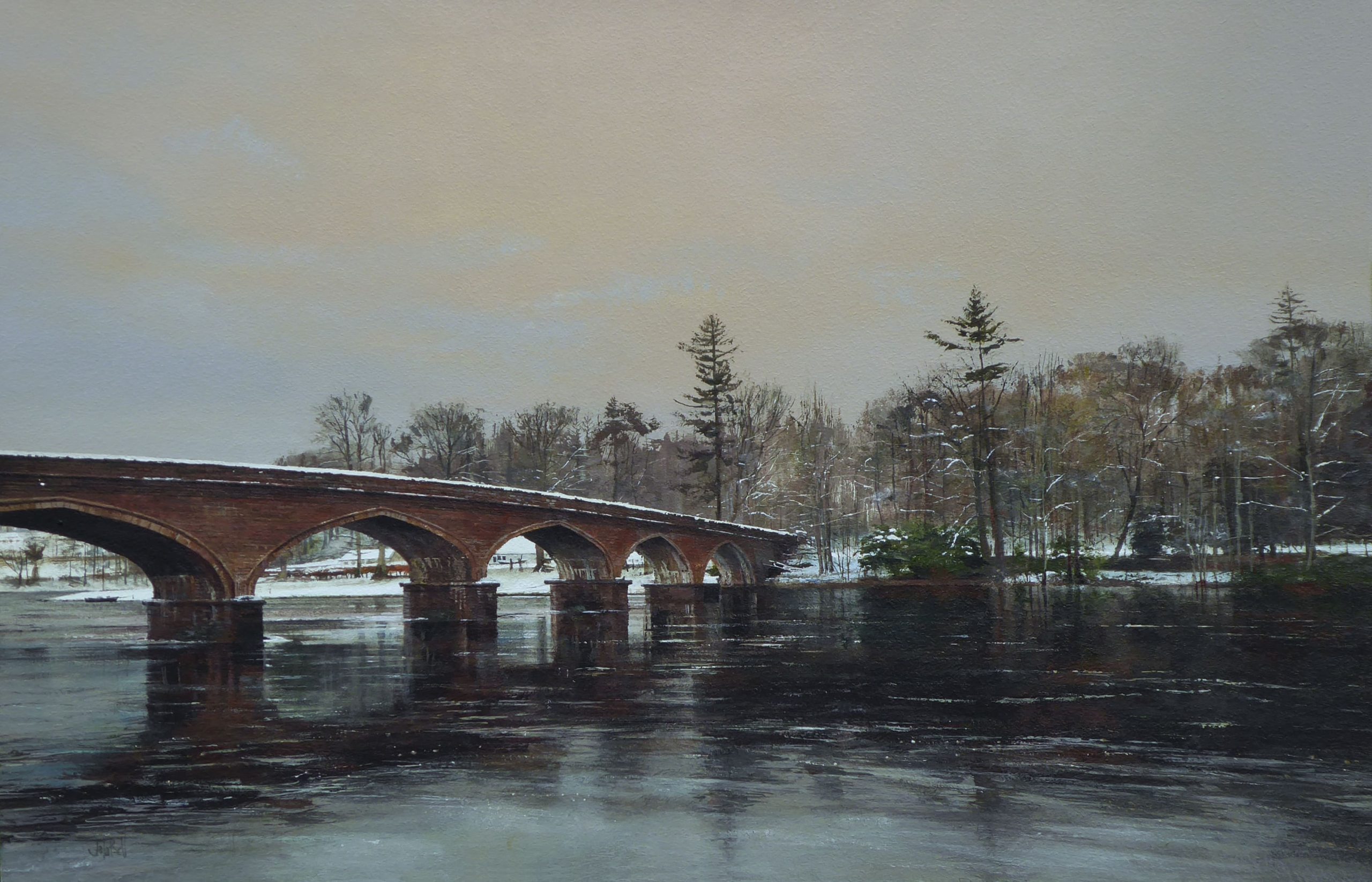 4 The Tay at Kinclaven (size 36 x 24 inches)