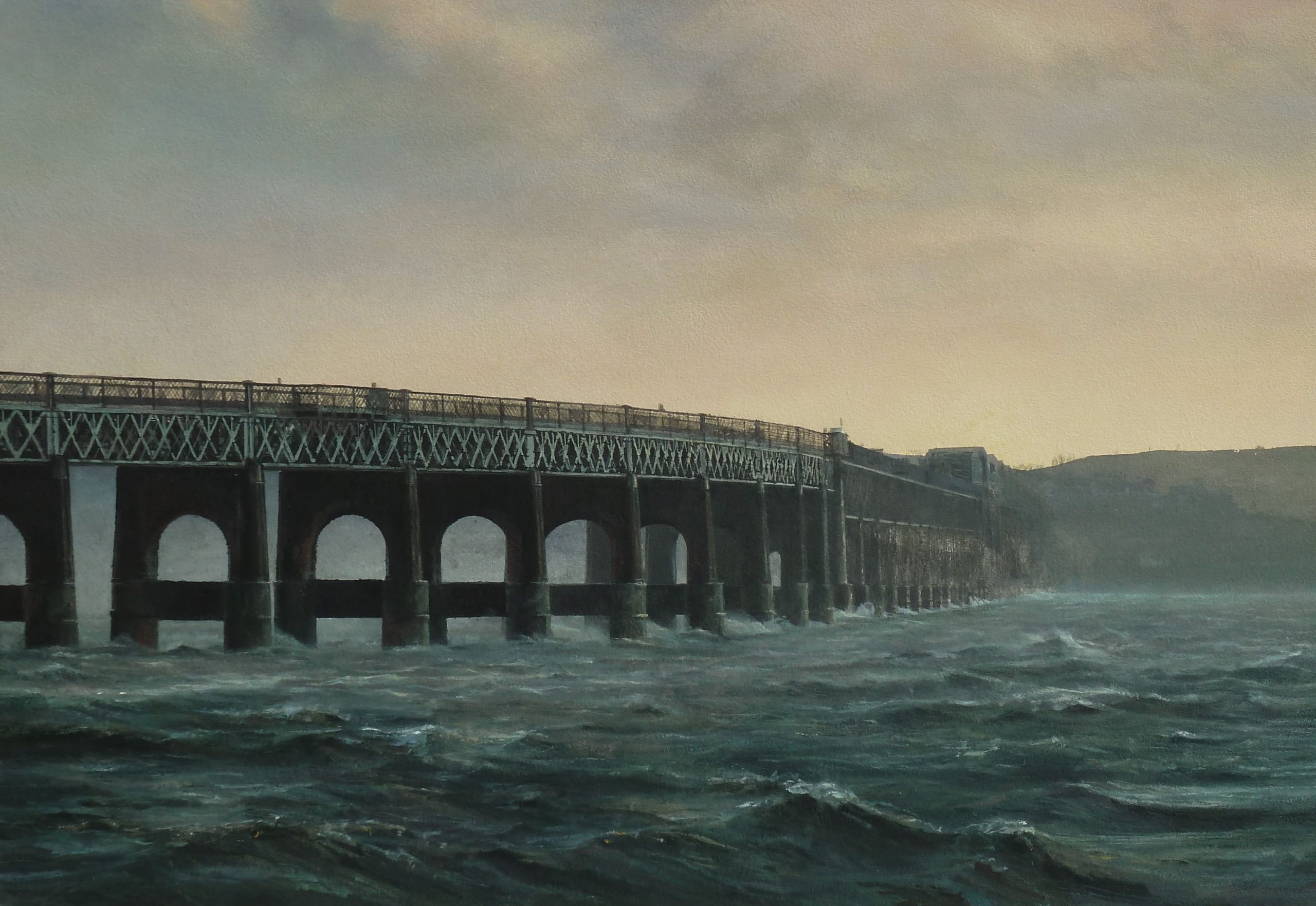 7 Tay Rail Bridge (size 36 x 24 inches)