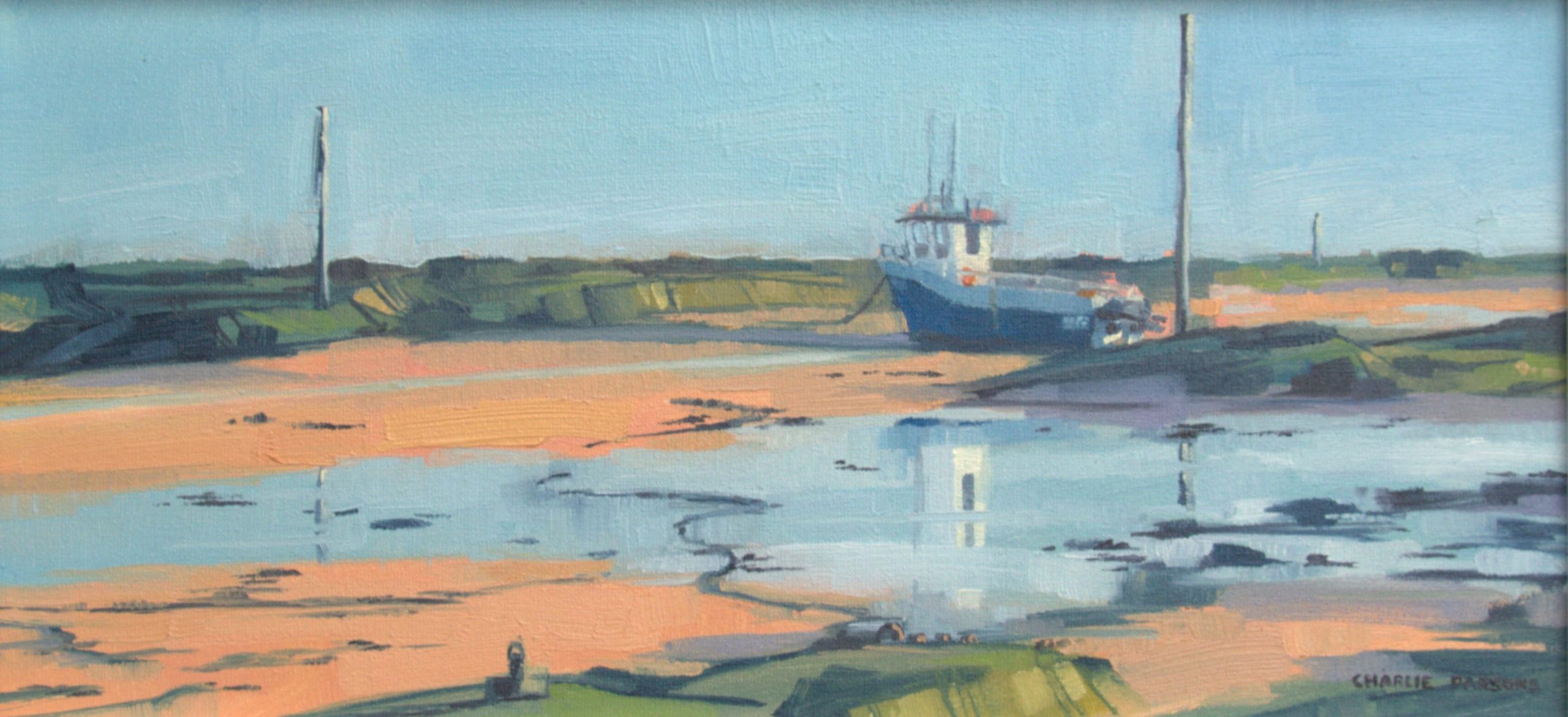 Westhaven At Low Tide unframed Westhaven At Low Tide unframed