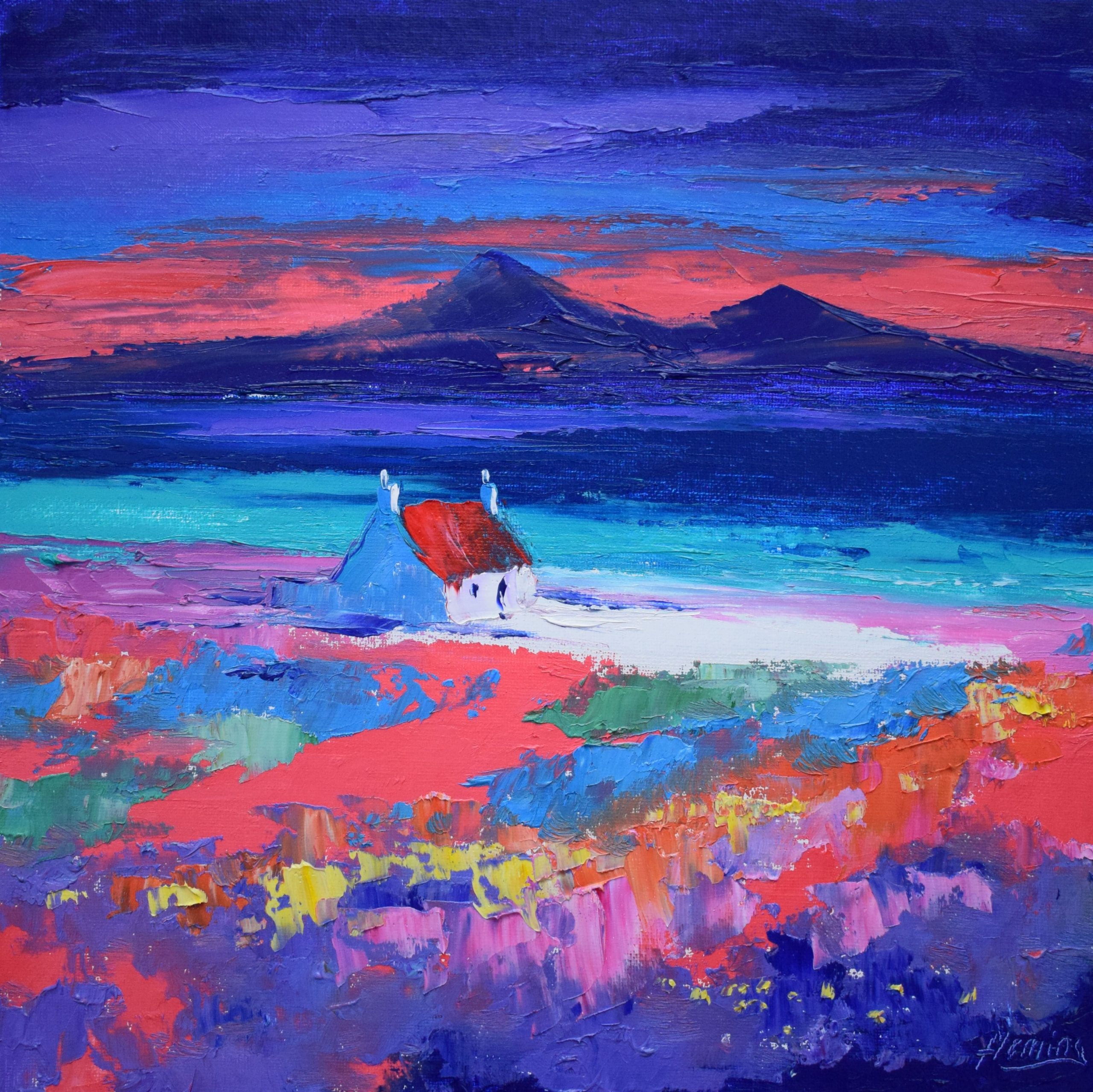 2.Autumn Sunset Colours, North Uist-min