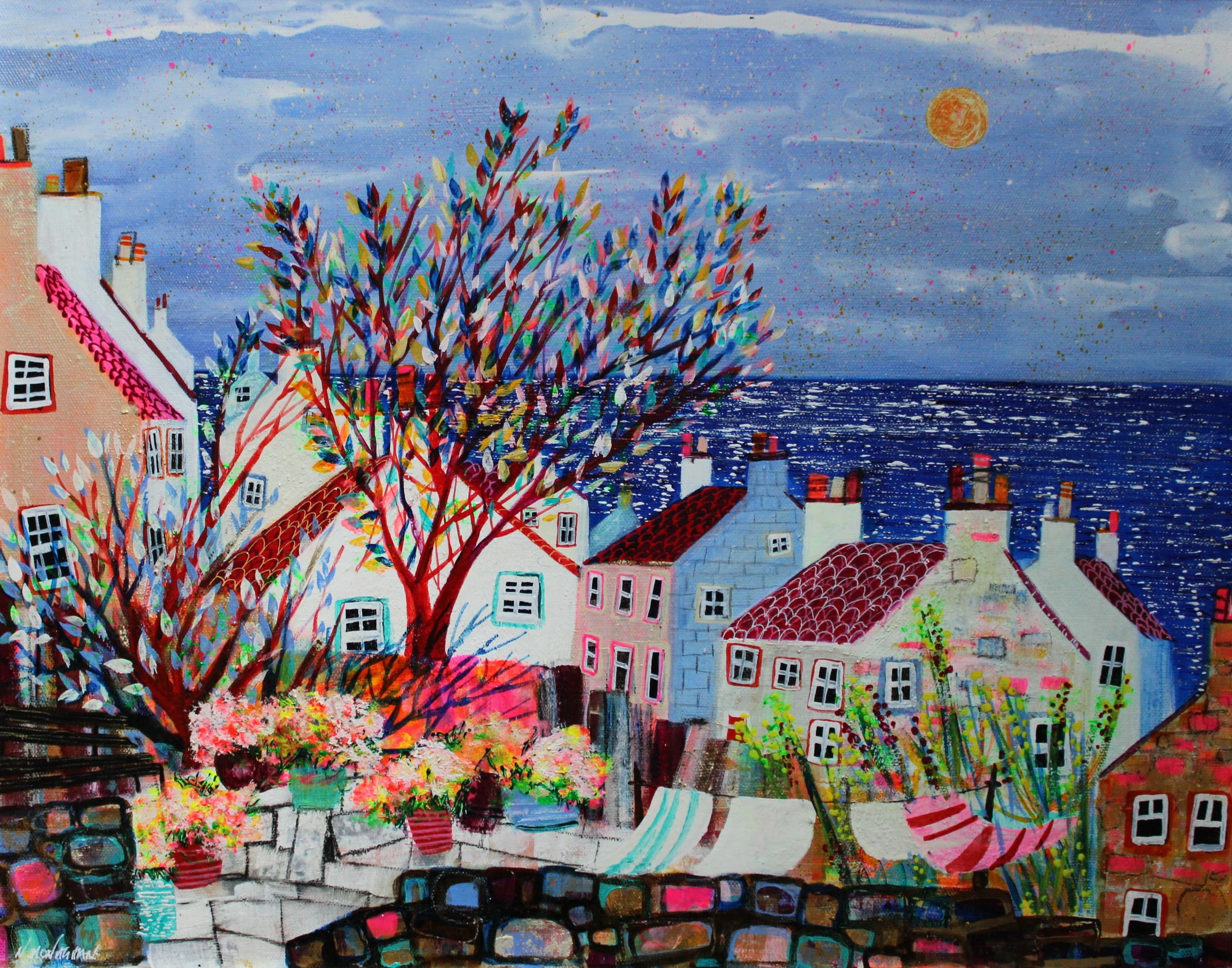 BACK GARDENS AND PLANT POTS, PITTENWEEM-min