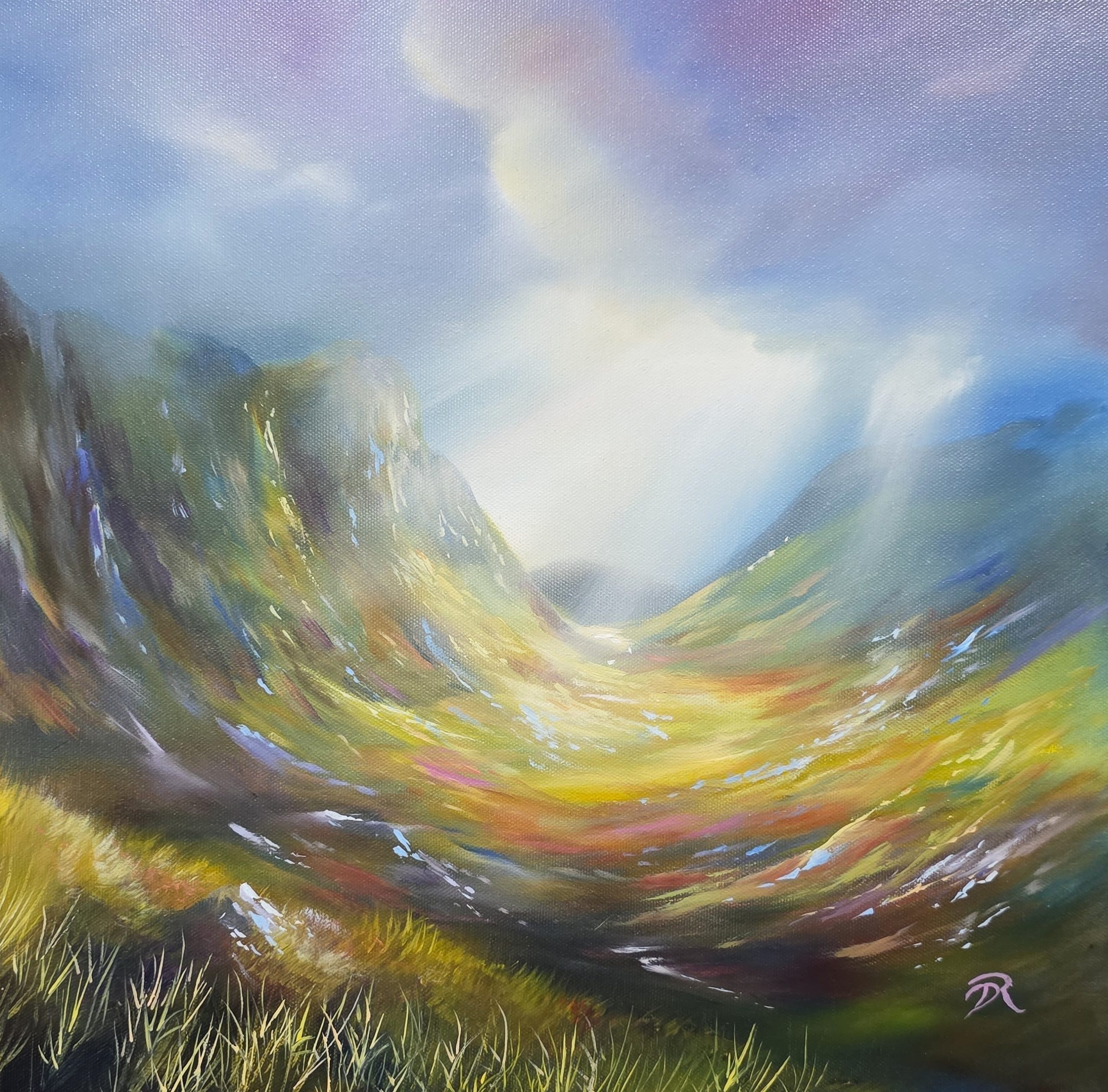 Colours of Glencoe 40x40cm £795-min