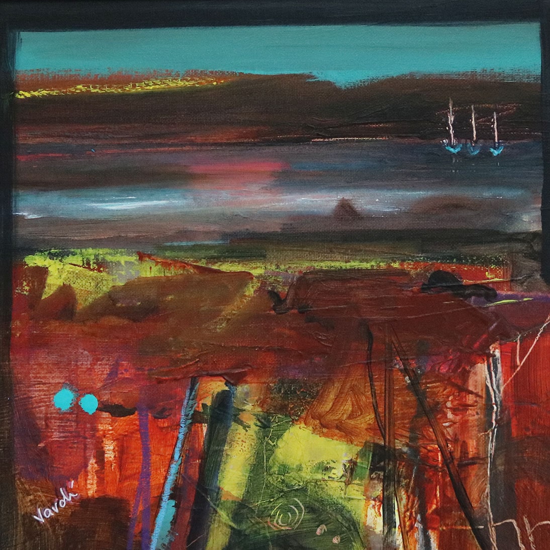 IMG_2392 In for the night 12x12 inches-min