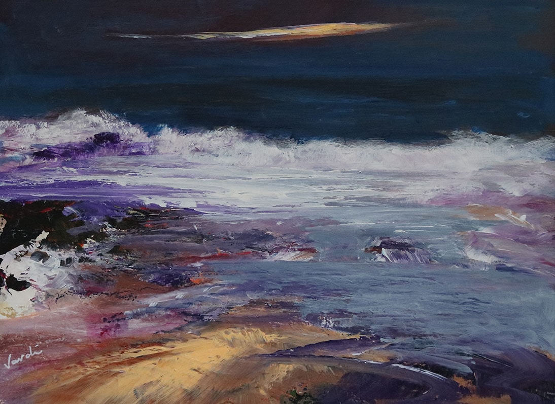 IMG_2393 Dusk Cambusdarach 16x12 inches-min