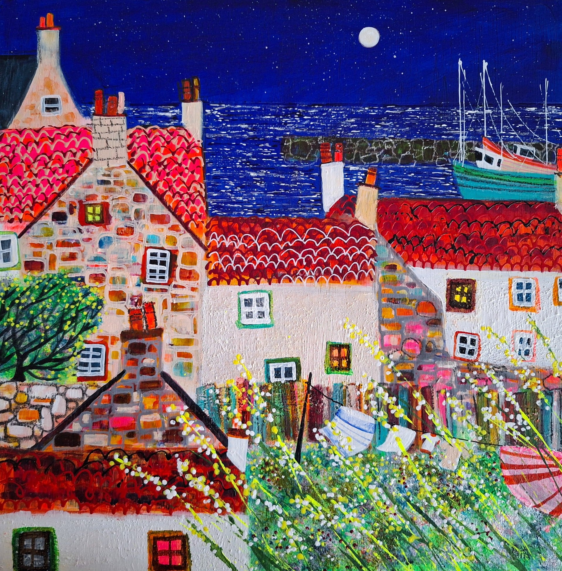 STILL NIGHT, HARBOUR VIEW-min