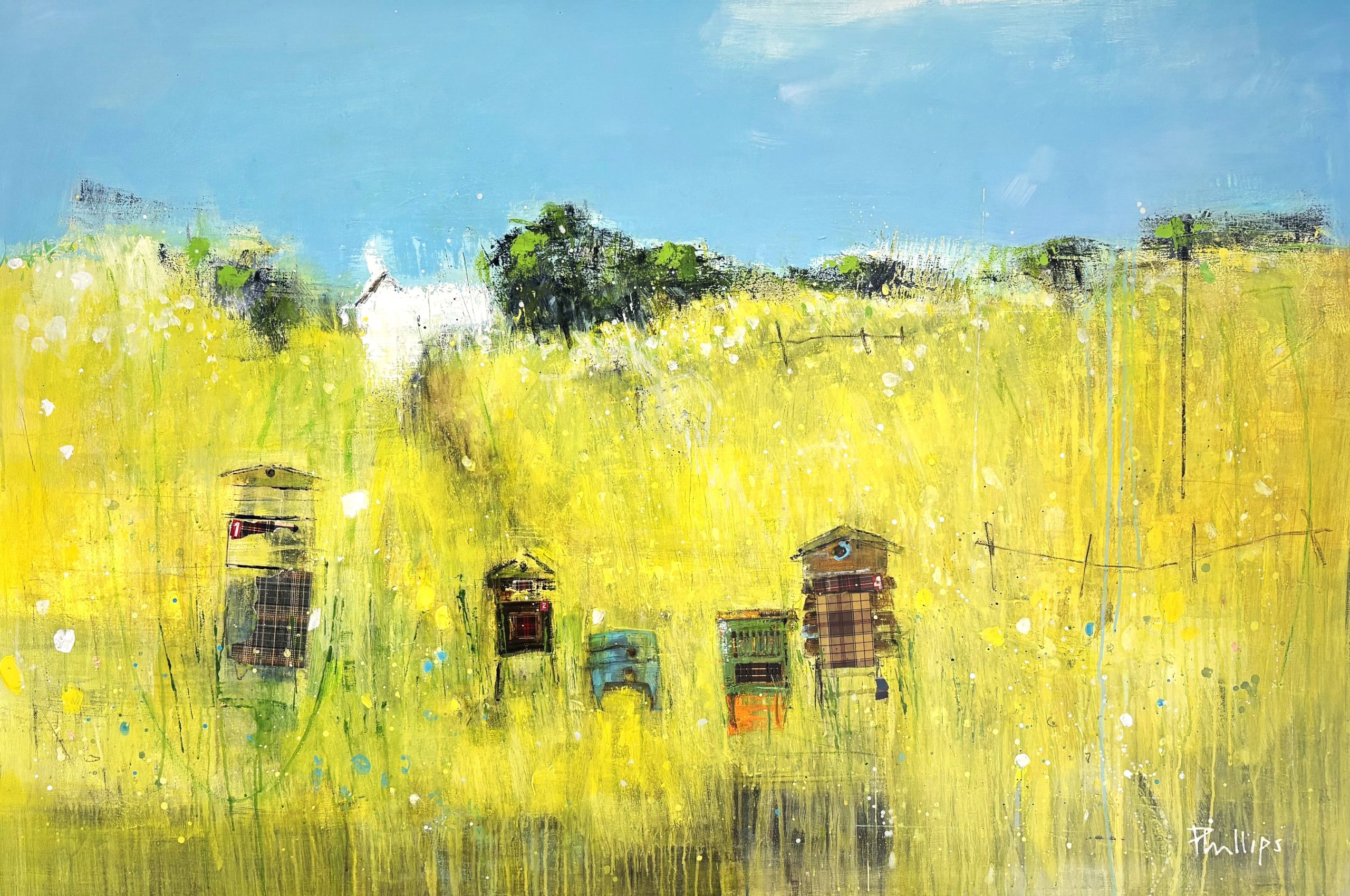 Smallholding in Spring Smallholding in Spring