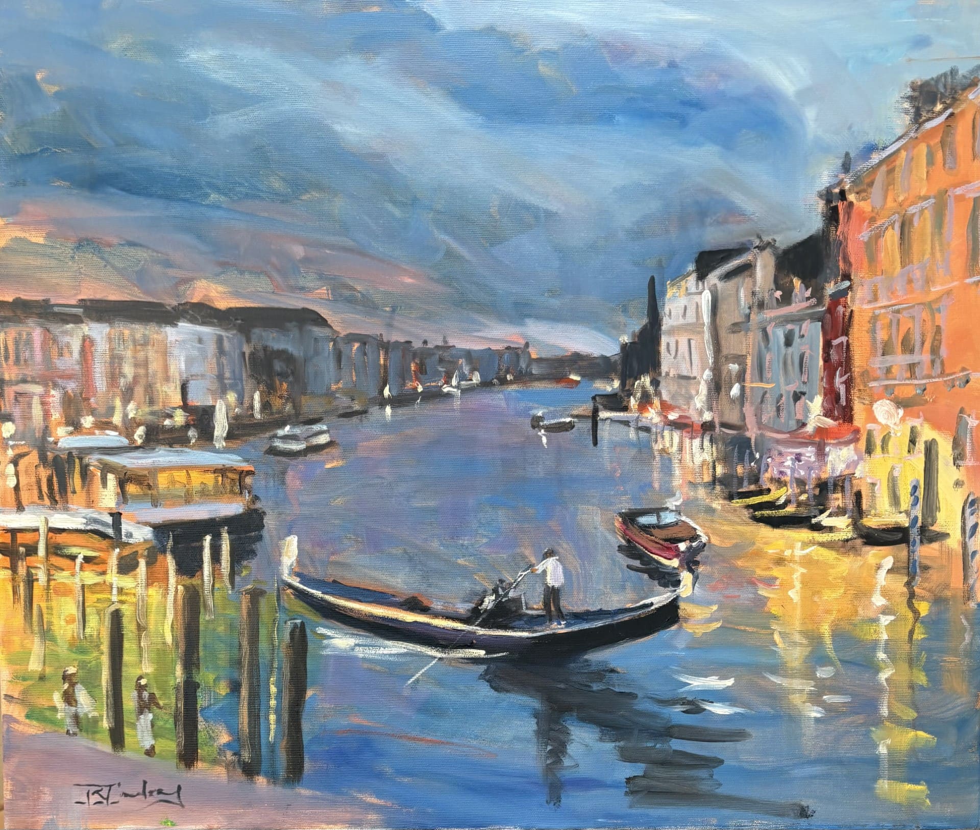 Evening on the Canals, Venice