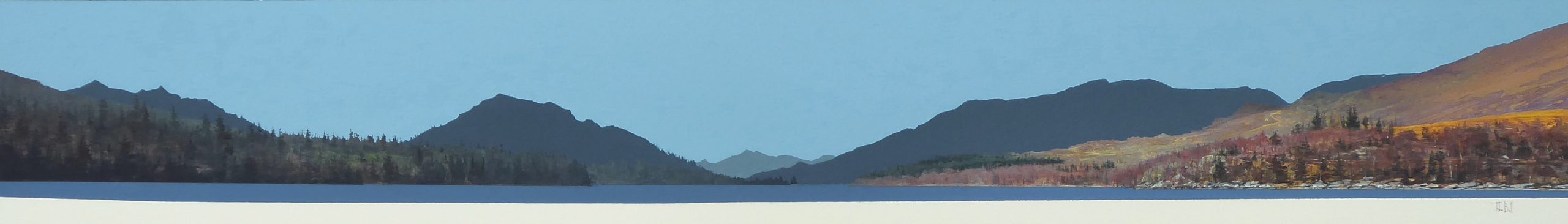 Loch Laggan (size 48 x 7inches)