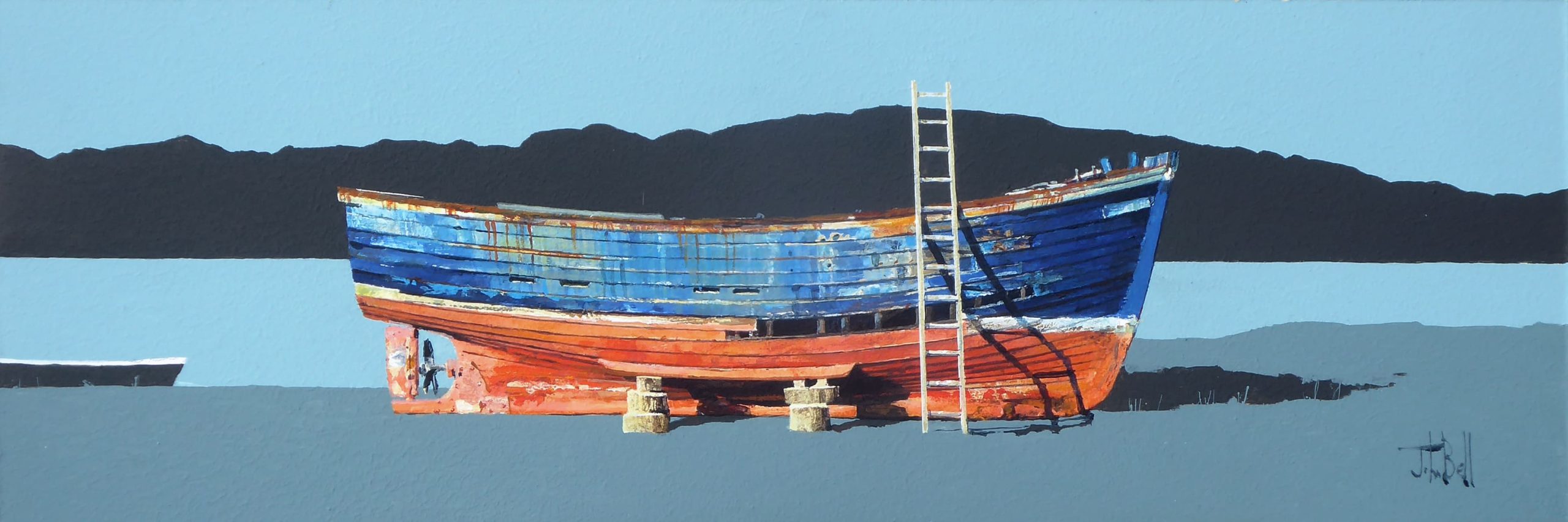 Culkein Drumbeg, Sutherland (size 18 x 6 inches)